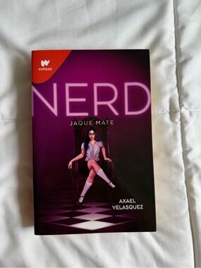 'Nerd' Hardcover Book - Purple Cover